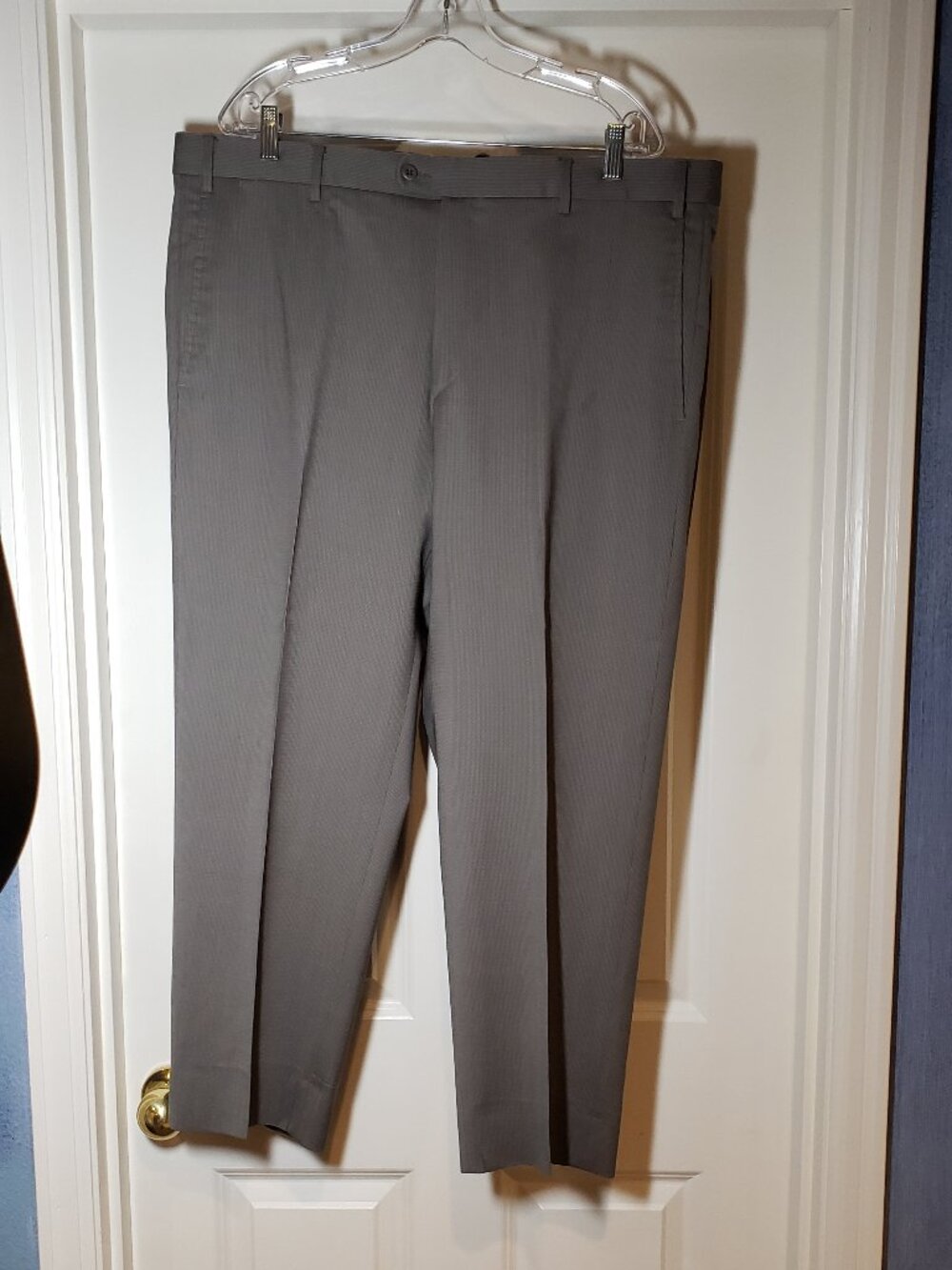 Zanella Gray Fleece slacks 40" Waist